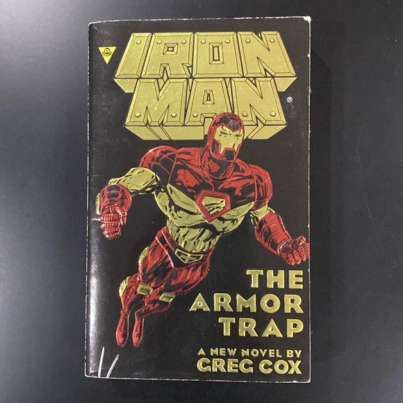 Iron Man: The Armor Trap by Greg Cox - Vintage Paperback Novel - Picture 1 of 14